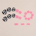 thumbnail image 3 of Fofosbeauty 24pcs Press on False Nails,Square Toe Fake Acrylic Nails, Sweet Girl Cow, 3 of 10