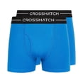 thumbnail image 1 of Crosshatch - Pantalones Cortos Cuadrados Raxol para Hombre - Pack de 2 (Azul), 1 of 3