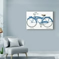 thumbnail image 3 of Trademark Fine Art 'Blue Chantilly' Canvas Art by Jennifer Goldberger, 3 of 4
