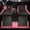 Pink Black, variant on Custom Car Floor Mats For Ford All Models Waterproof Interior Carpets Liners