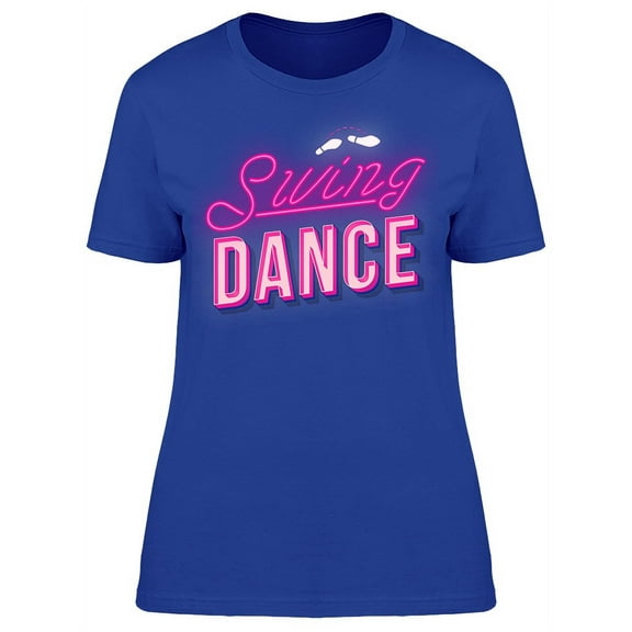 Swing Dance T-Shirt Women -Image by Shutterstock, Female Large