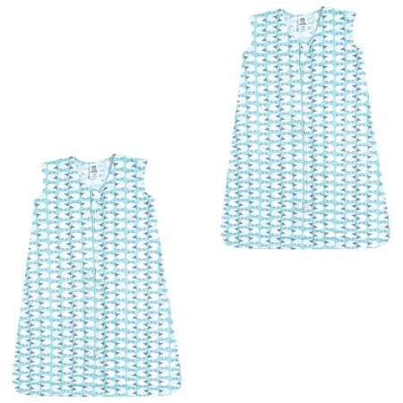 

Luvable friends Baby Boy and Girl Jersey Cotton Sleeping Bag 2 Pack Sheep 6-12 Months
