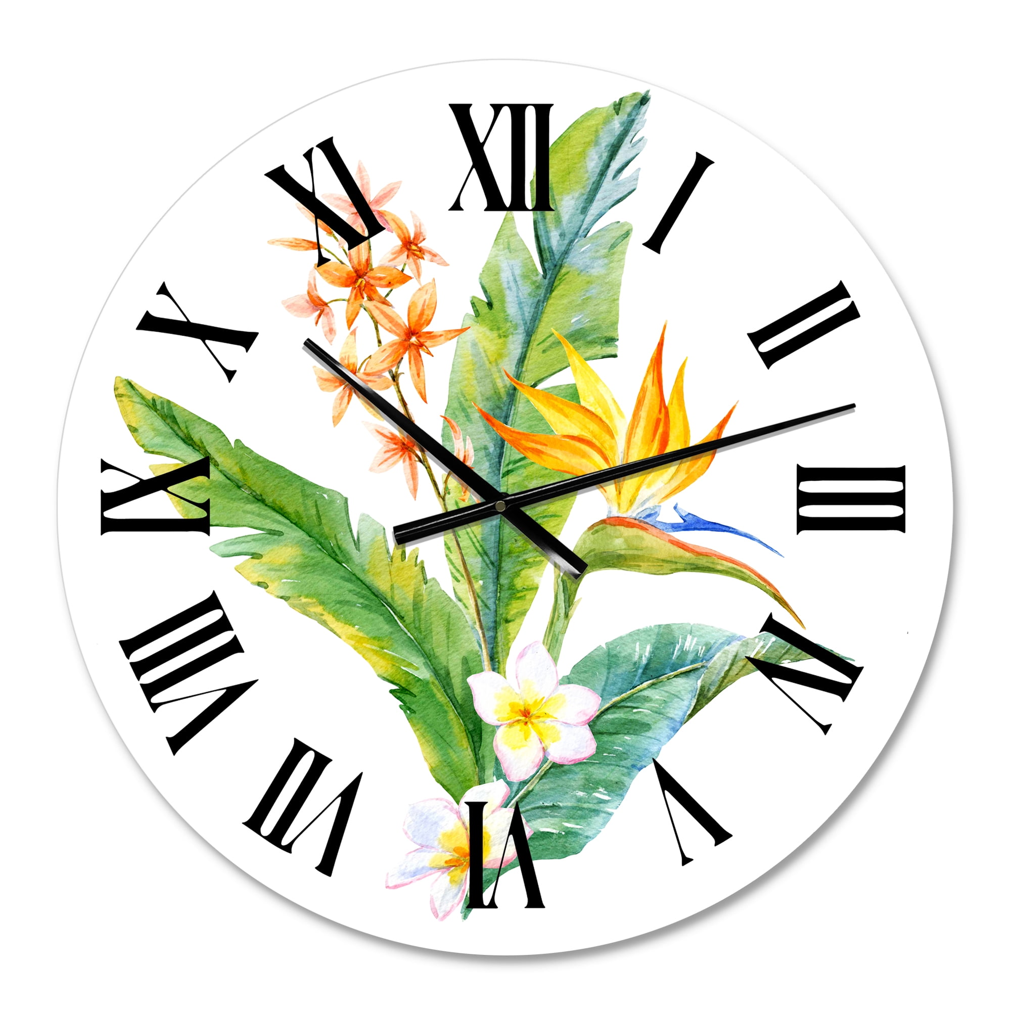 Designart 1 in Quartz Traditional Wall Clock