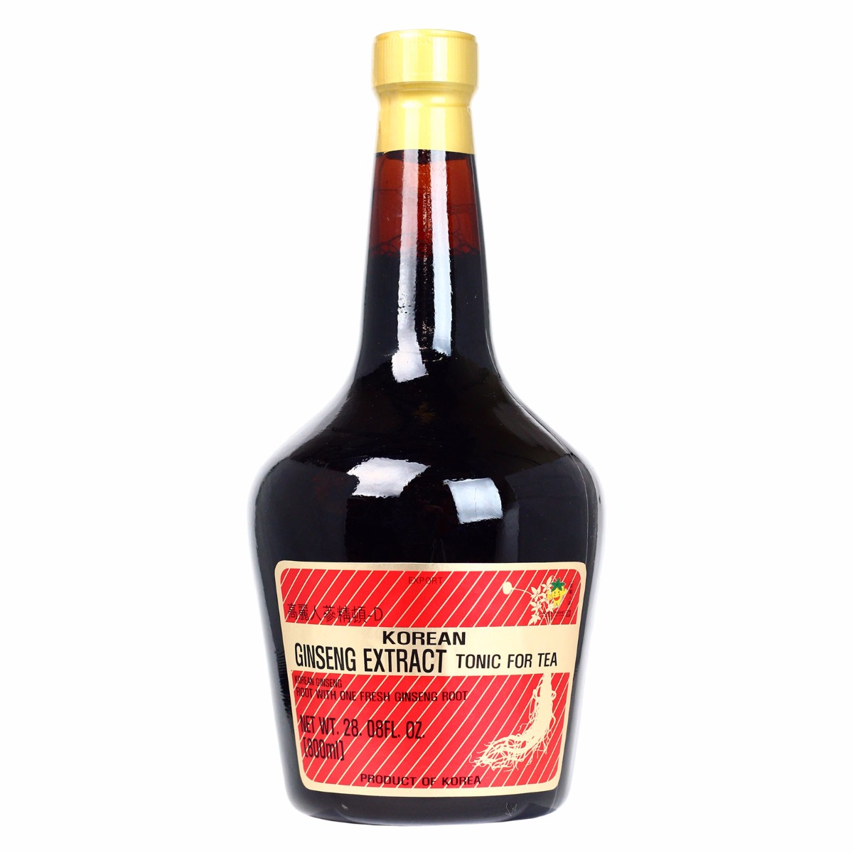 Korean Ginseng Extract Tonic For Tea with Root 28.08 Oz (800ml