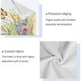 thumbnail image 4 of 3 Piece Bath Towels Set, Super Soft Absorbent Wildflowers Towels for Bathroom Gym Spa Hotel Decor Wash cloth, 4 of 7