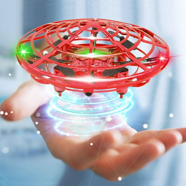 Mini Drone Flying Toy Hand Operated Drones for Kids or Adults  Hands