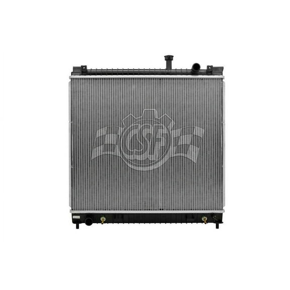 CSF 3693 1 Row Plastic Tank Aluminum Core Radiator