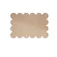 thumbnail image 2 of EGNMCR Home Decor, Room Decor Scalloped Border Fabric Bulletin Board Rectangular Note Board Peel And Stick No Nails Photo Display For Bedroom Office Kitchen Wall Decor Polyester fiber photo board, 2 of 6