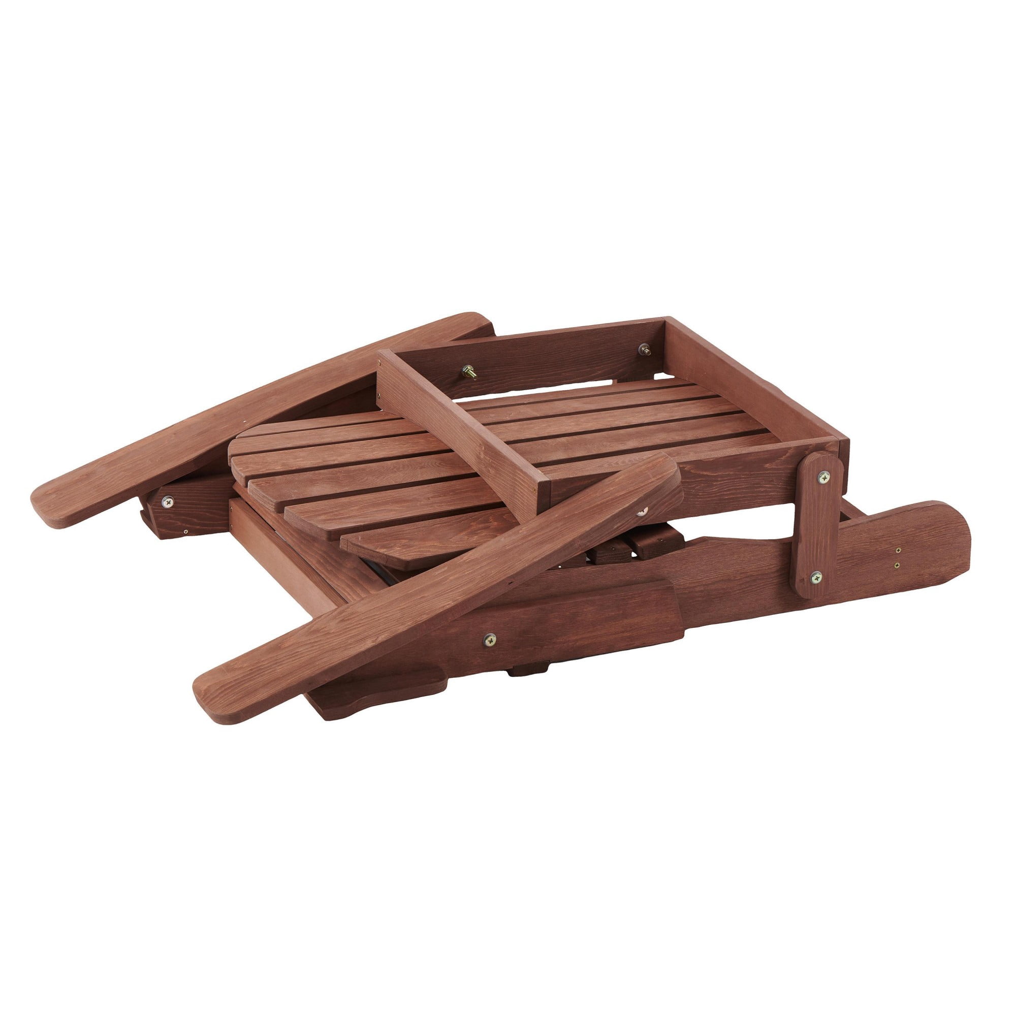 TOPCOMFY Oversize Wooden Folding Adirondack Chair Pre-Assembled BackRest and SeatBoard Outdoor Patio Garden Backyard Porch Deck Firepit