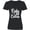 AB-Black, variant on Inktastic Baby It's Cold Outside Women's V-Neck T-Shirt
