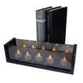 thumbnail image 5 of Porta Velas CHIC-FANTASY Base de Madera Paredes de Cristal Decoracion Vintage Retro, 5 of 5