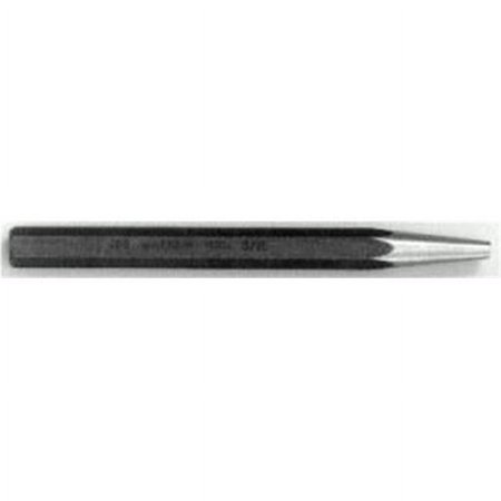 UPC: 0045256200026 | Mayhew Solid Punches – Full Finish  5 in  3/16 in Tip  Alloy Steel – 12 EA (479-20002)