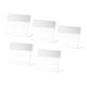 thumbnail image 5 of Homoyoyo 5Ud Rack Acrílico Transparente Para Almacenaje Y Exhibición De Precios En Supermercado, 5 of 7