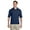 Charcoal Heather, variant on 5.6 oz., 50/50 Jersey Pocket Polo with SpotShield, Large, OXFORD