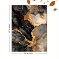 thumbnail image 3 of Luxury Black Gold Marble Texture Canvas Print for Living Room Bedroom Office Hotel Hallway Entryway Decor, 3 of 8