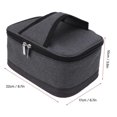 thumbnail image 5 of TrueNorth Portable Electric Lunch Box Food Heater USB Constant Heating Insulation Bag Heated Lunch Box Bag Light Gray, 5 of 5