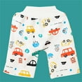 thumbnail image 2 of Zwiiyzr Baby Clothes Cartoon Waterproof Diaper Pants Potty Training Comfy Cloth Diaper Skirt for Baby Boy and Girl Night Time White, 2 of 3