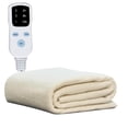thumbnail image 1 of Electric Warming Pad for Bed, 59x47 Inches Queen Size Heating Blanket with Constant Temperature Control, Thick & Soft Winter Heating Mattress Pad for Couch and Sofa, Holiday Gift Idea, 1 of 8