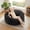 Black, variant on Oversized Memory Foam Bean Bag Chair, Large Gaming Sofa & Working Lounge Loveseat, Cozy Floor Couch with Washable Cover & Sleeper Bed for Living Room, Great Holiday Gift