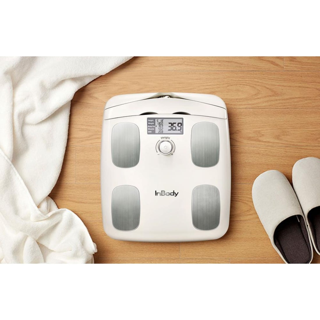 InBody H20N Body Fat Scale - InBody Scale for Body Weight and Fat  Percentage, Gym Accessory for Men, Gym Accessory for Women, Body Fat  Measurement Device - Bluetooth-Connected, Beige : Health & Household 