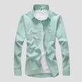 thumbnail image 1 of pstuiky Camisas de manga corta para hombre, Camiseta informal de manga corta con botones y solapa de color liso para hombre ropa de hombre xl, 1 of 3