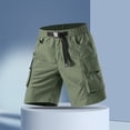 thumbnail image 2 of Maean Men's Hiking Cargo Shorts 5 in Lightweight Work Shorts with Pockets Men Casual Summer Athletic Shorts, 2 of 6
