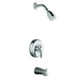 thumbnail image 2 of Kohler Coralais Bath And Shower Trim Set With Slip-Fit Spout And Lever Handle, Polished Chrome, 2 of 6