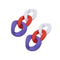 thumbnail image 1 of QualitChoice 2 Pieces Woman Earring Fashion Acrylic Delicate Ear Jewelry Geometry Circle Danging Drop Earrings Bohemia Accessory Type 1 Type 5, 1 of 6