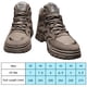 thumbnail image 3 of Zapatillas de deporte de moda impermeables Zapatos de senderismo de invierno ligeros para mujer (43) Café Likrtyny Tenis De Mujer Tenis De Hombre, 3 of 8