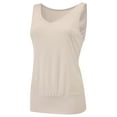 thumbnail image 3 of Women's Summer V Neck Tank Top Basic Sleeveless Casual Fit Shirts, 3 of 5