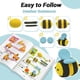thumbnail image 4 of Kit Drawdart de arcilla para esculpir, 36 colores, secado al aire con herramientas, 4 of 7