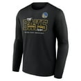 thumbnail image 2 of Men's Black Golden State Warriors Team Pride Long Sleeve T-Shirt, 2 of 3