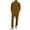 Coffee*, variant on Rutayy Mmen'S Outfits Tailored Fit 2 Piece Business Long Sleeve Tops and Trousers Solid Color Trendy Vibrant Sets