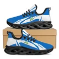 thumbnail image 1 of Zapatos casuales cómodos de suela suave para hombre, zapatos planos vulcanizados con estampado de la bandera de Nicaragua para exteriores, zapatillas clásicas transpirables, calzado deportivo, 1 of 6