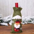 thumbnail image 1 of Venta al por mayor Feliz Navidad Decoraciones Navidad Botella de vino Cubierta Navidad 2023, 1 of 4