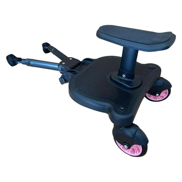Adaptador de pedal de cochecito Stroller Board Twins Scooter Standing Board Stroller Board para la mayoría cochecitos , rueda rosa Magideal Adaptador de pedal de cochecito