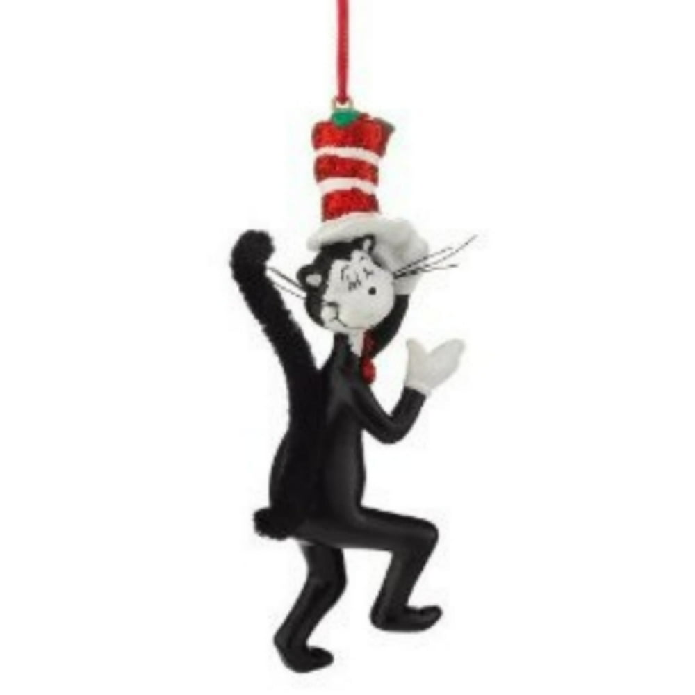 Dr Seuss The Cat in the Hat Christmas Ornament Kitty Holiday Walmart