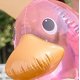 thumbnail image 2 of (Asiento de pato transparente rosa) boya para bebé, boya para piscina, boya para bebé, boya inflable, 2 of 4