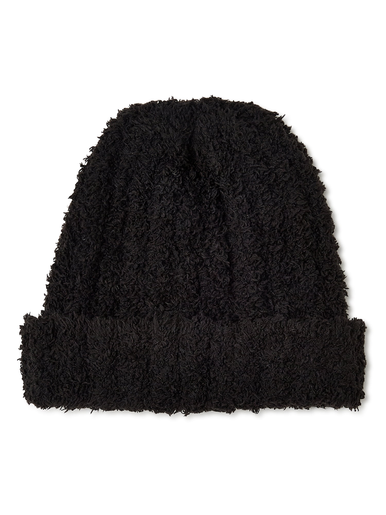 Tru Women's Cozy Ribbed Beanie Hat 