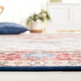 thumbnail image 5 of SAFAVIEH Tucson John Traditional Machine Washable Runner Rug, Red/Blue, 2'6" x 8', 5 of 9