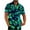 Multicolor C, variant on Stamzod Mens Hawaiian Shirt Casual Palm Printed Button Down Shirts Summer Short Sleeve Vacation Tropical Beach Clothes Plus Size Men's Shirts Multicolor H M