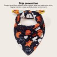 thumbnail image 4 of Dog Bandanas, Soft Small Size Dog Bandanas Scarf Drip Prevention Durable Polyester  For  For Camping, 4 of 8