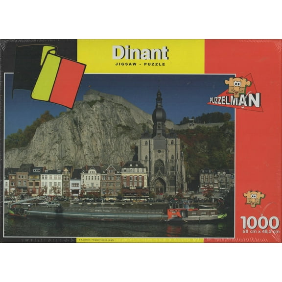 Puzzleman 1000 Piece Puzzle - Dinant Belgium