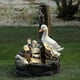 thumbnail image 5 of Garden Animal Statue Fountain Solar Led Light Garden Art Deco Outdoor Garden SculptureB, 5 of 5