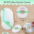 thumbnail image 2 of Freestyle Libre Sensor Cover, 30 Pcs Waterproof Libre Sensor Covers, Round Freestyle Libre Sensor Stickers Adhesive Libre Sensor Patches for Long Last, 2 of 5