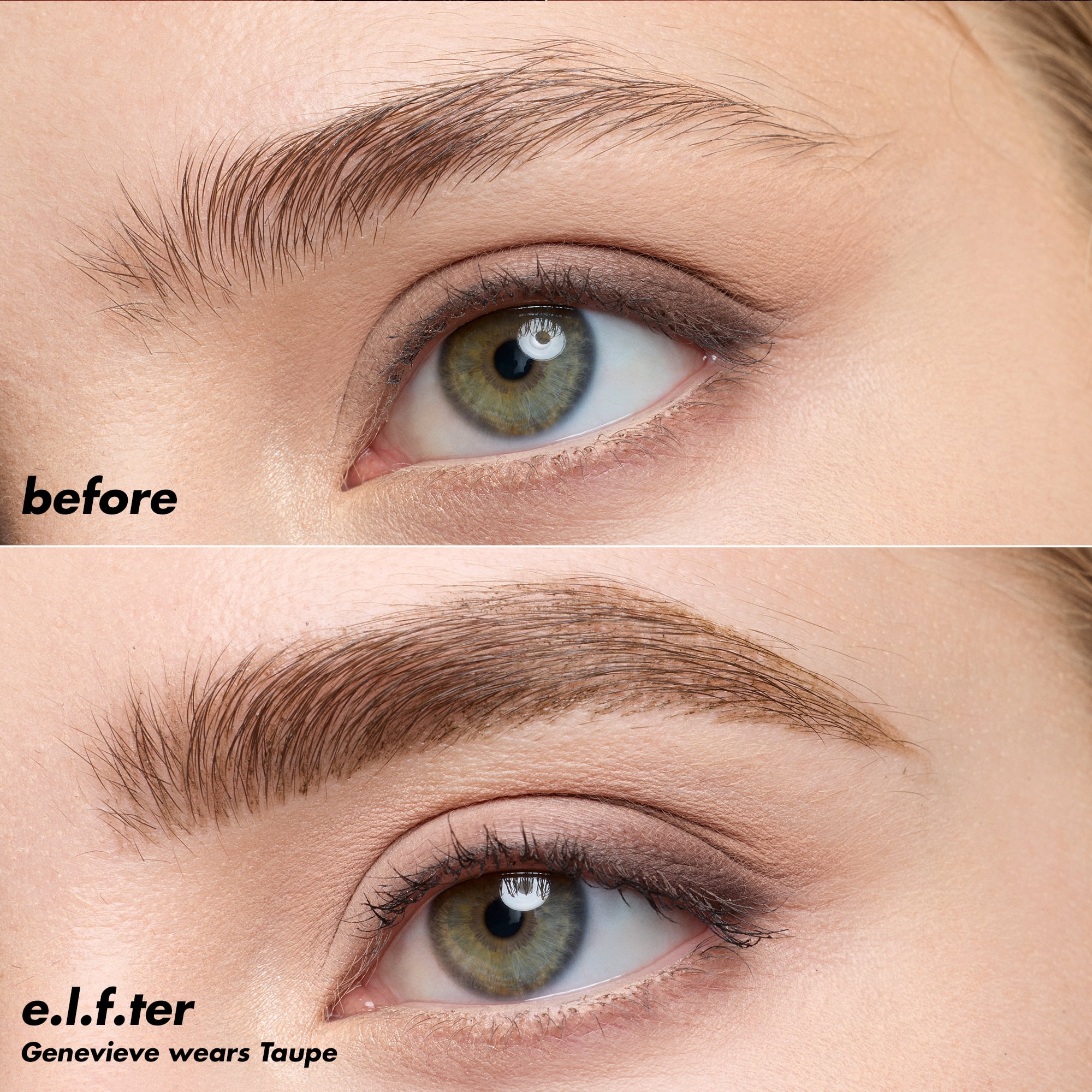 e.l.f. Holy Strokes Micro-Fine Brow Pen, Taupe, 0.02 fl oz