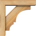 thumbnail image 2 of Ekena Millwork 4"W x 14"D x 14"H Balboa Block Rough Sawn Bracket w/ Offset Brace, Western Red Cedar, 2 of 24