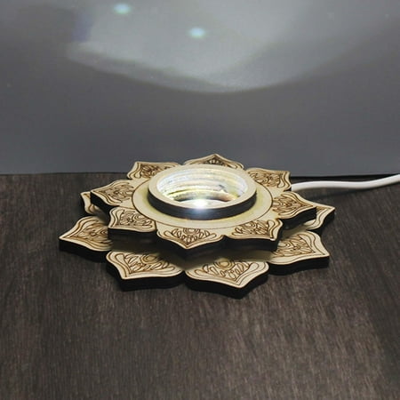 

3D Display Base Night Light LED Display Stand For Cafe Crystal Glass Ball
