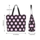 thumbnail image 5 of Easygdp Pink Groovy Disco Ball Bolsas Tote para Mujer, Bolsos de Hombro para Viaje, Bolsos de Mano de Gran Capacidad para Compras y Trabajo, 5 of 8