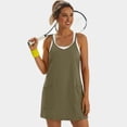thumbnail image 2 of Rosvigor Women Workout Dresses Tennis Athletic Dress Built in Shorts Sundress Women Casual Dress Summer Travel Vacation, 2 of 8